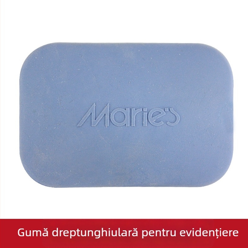 Guma Marley 6242 pentru desen, pictură și schițe — dură, modelabilă, cu 8B și 4B/6B