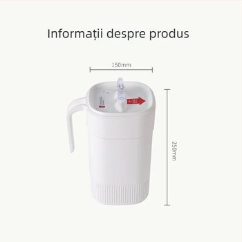 Recipient depozitare hrană pentru animale – material ABS, capacitate sub 4L, greutate 0,65 kg