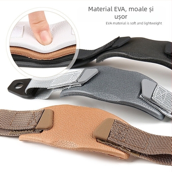 Accesoriu Crocs: Curea pentru calcâi cu Velcro, Curea demontabilă anti-cădere, Design în stil șiret