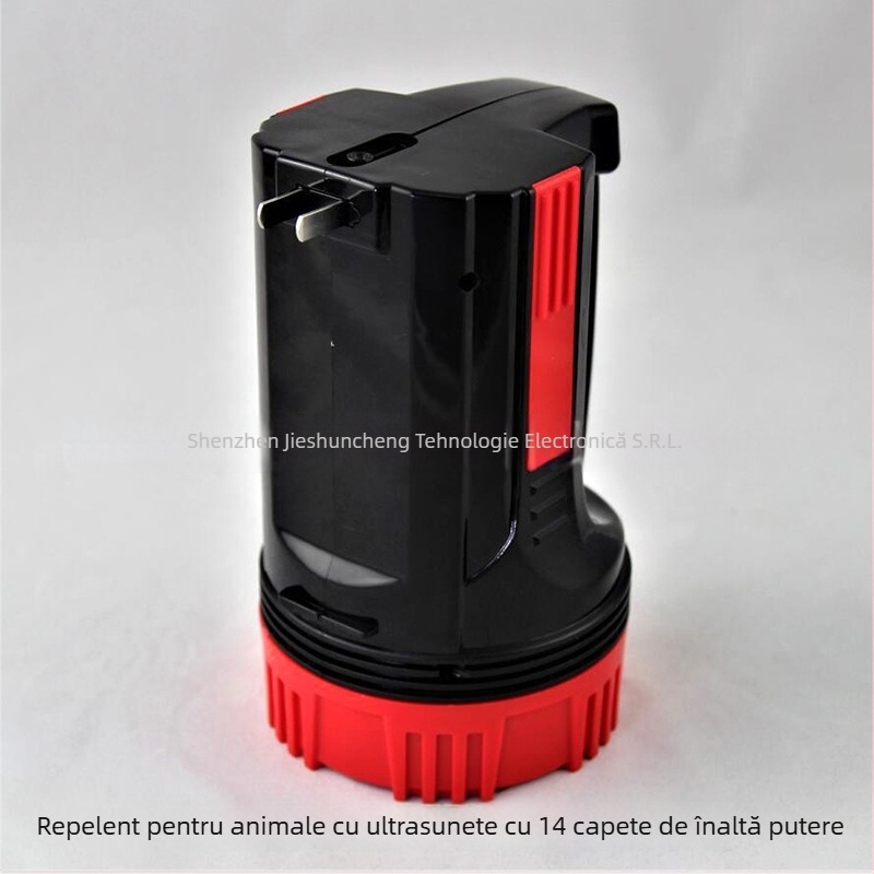 Repellent ultrasonic pentru animale pentru câini — putere înaltă, lanternă de autoapărare în exterior