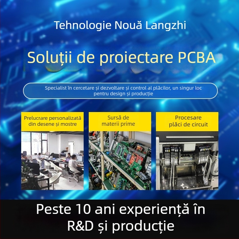 Dispozitiv inteligent de antrenament pentru câini, Lang zhixin, capacitate 500000, dezvoltare PCBA, placă de circuit pentru oprirea lătratului