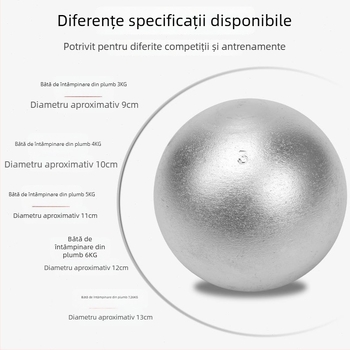 Aruncare cu greutatea Yupu din fontă, 3/4/5/6/7.26 kg, atletism
