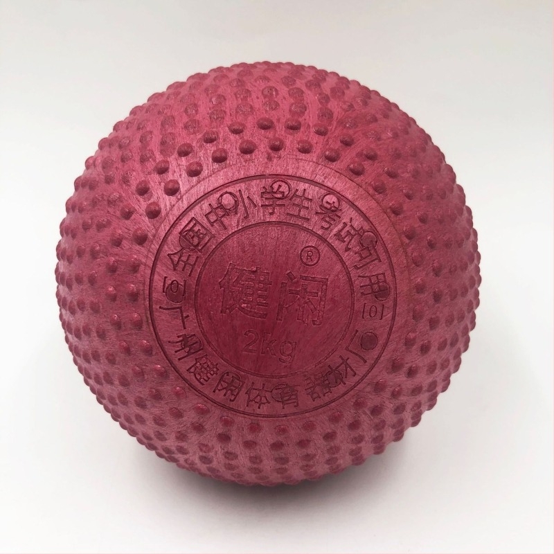 minge solidă din cauciuc, 2 kg, umplută cu nisip, pentru antrenament de aruncare la atletism