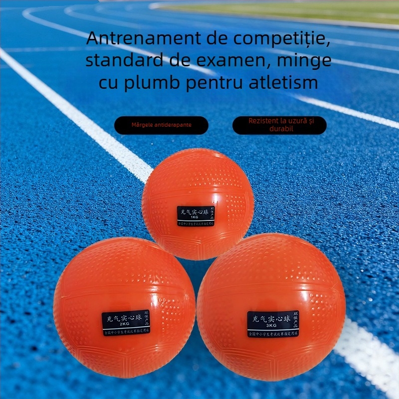 minge gonflabilă din cauciuc pentru atletism școlar, antrenament și competiții