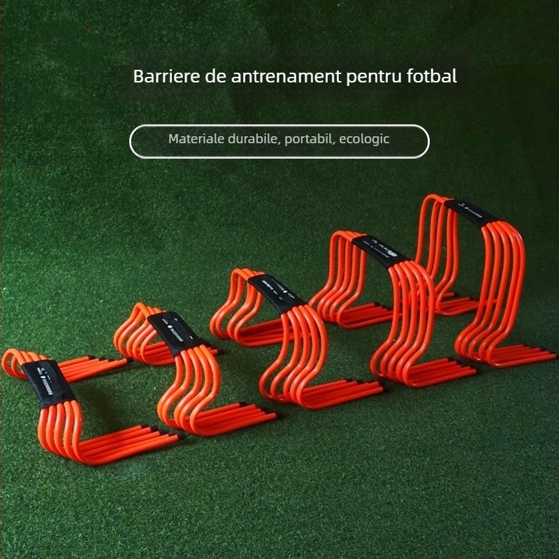 Hurdles pentru antrenamente pe pistă – ABS, copii, design curbat, model 852, personalizabil