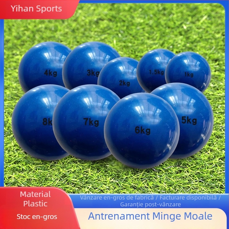 Minge moale din cauciuc cu plumb, model 006, pentru antrenamente de atletism, personalizabilă