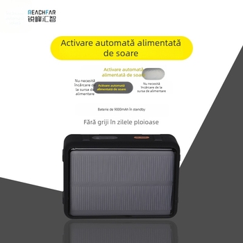 RF-V44 GPS tracker pentru bovine, ovine și cai – 4G, alimentare solară, IP67 impermeabil, localizator anti-pierdere