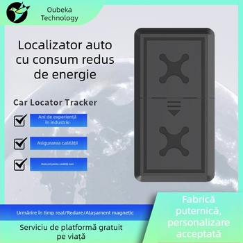 Trackere GPS Beidou pentru vehicule, 4G, cu consum redus de energie, portabil, cu fixare magnetică puternică, poziționare precisă și redare a traseului