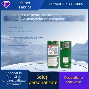 Locator GPS pentru animale de companie 4G, Urmărire GPS, Sistem Anti-Pierdere, Capacitate 10000+