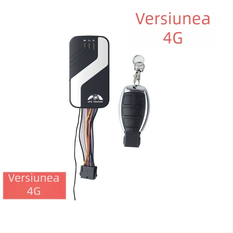 Locator auto 4G Tk403B403D4G – precizie GPS 5 m, alarmă de viteză excesivă, IPX-5, alimentare 12–24V