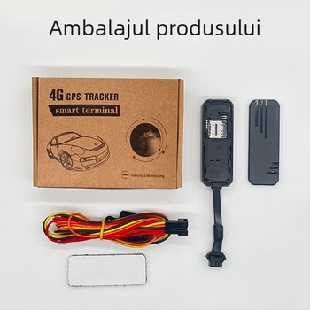 Sistem de urmărire pentru vehicule 4G Beidou pentru mașini și motociclete | Localizator GPS cu alarmă anti-furt, precizie 5–10 m, 9–90V, model J24A