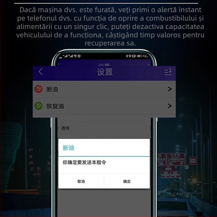 Sistem de urmărire pentru vehicule 4G Beidou pentru mașini și motociclete | Localizator GPS cu alarmă anti-furt, precizie 5–10 m, 9–90V, model J24A