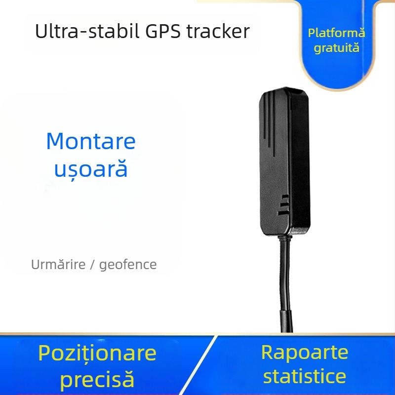 Sistem de urmărire pentru vehicule 4G Beidou pentru mașini și motociclete | Localizator GPS cu alarmă anti-furt, precizie 5–10 m, 9–90V, model J24A