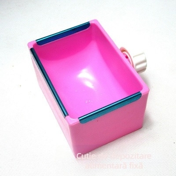 Vas fix de hrană din plastic pentru animale de companie cu temă Totoro, brand Pet Calf, etichete private autorizate