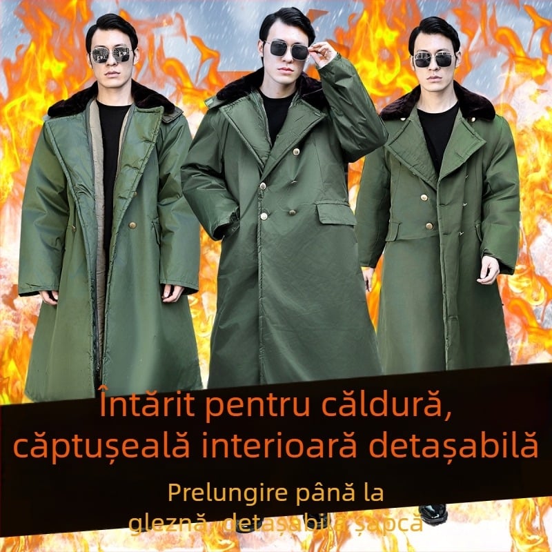 Palton camuflaj din amestec de bumbac, iarnă, pentru adulți, unisex