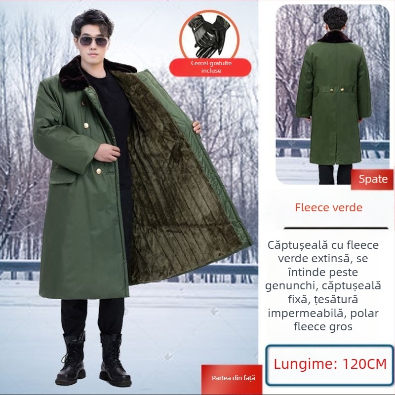 Palton camuflaj din amestec de bumbac, iarnă, pentru adulți, unisex