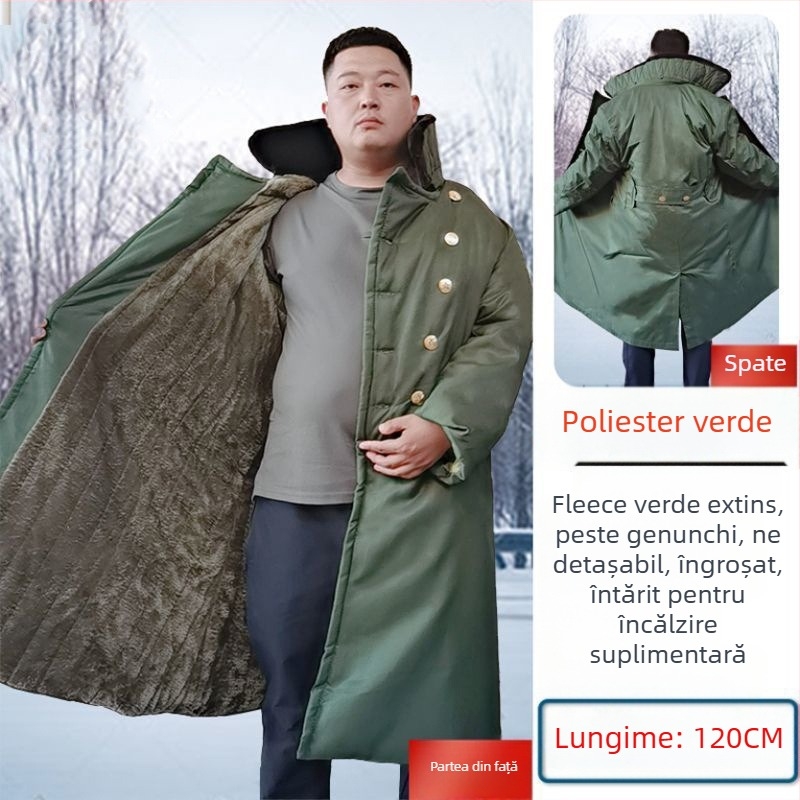 Palton camuflaj din amestec de bumbac, iarnă, pentru adulți, unisex