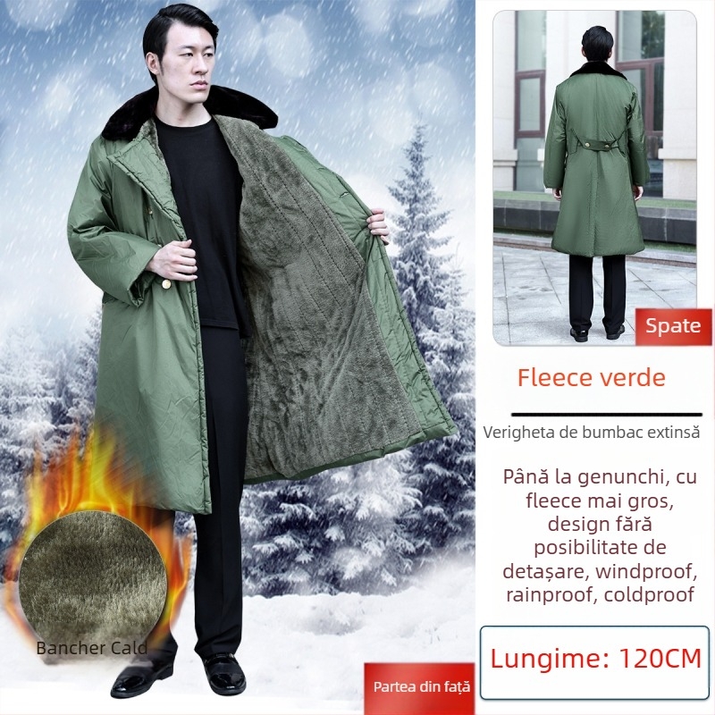 Palton camuflaj din amestec de bumbac, iarnă, pentru adulți, unisex