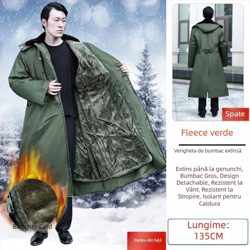 Palton camuflaj din amestec de bumbac, iarnă, pentru adulți, unisex