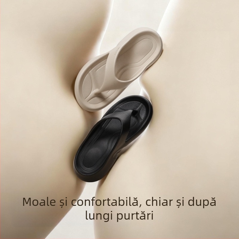 Șlapi bărbați din EVA, curea între degete, EVA pe partea superioară, talpă EVA, cataramă în formă de Y, antiderapant