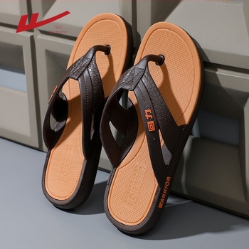 Slapi bărbați cu deget deschis, antiderapante, confortabile pentru plajă, talpă groasă, PVC partea superioară și talpa, talpă turnată prin injecție