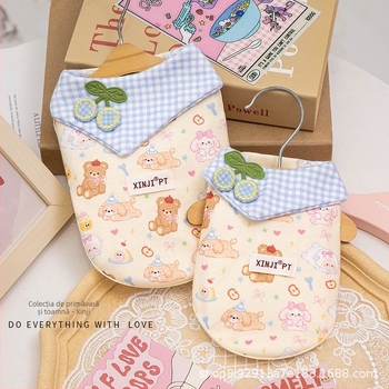 Vestă de câine din bumbac pentru rase mici (Maltese și Yorkie) – Primăvară-Toamnă, stil casual, Xinji (Bumbac; Primăvară-Toamnă; Casual; Xinji)