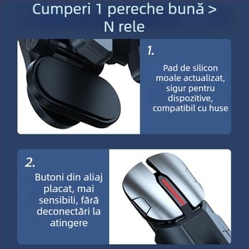 Buton mecanic de umăr cu șase degete pentru jocuri mobile - wireless, interfață neobișnuită, nivel începător