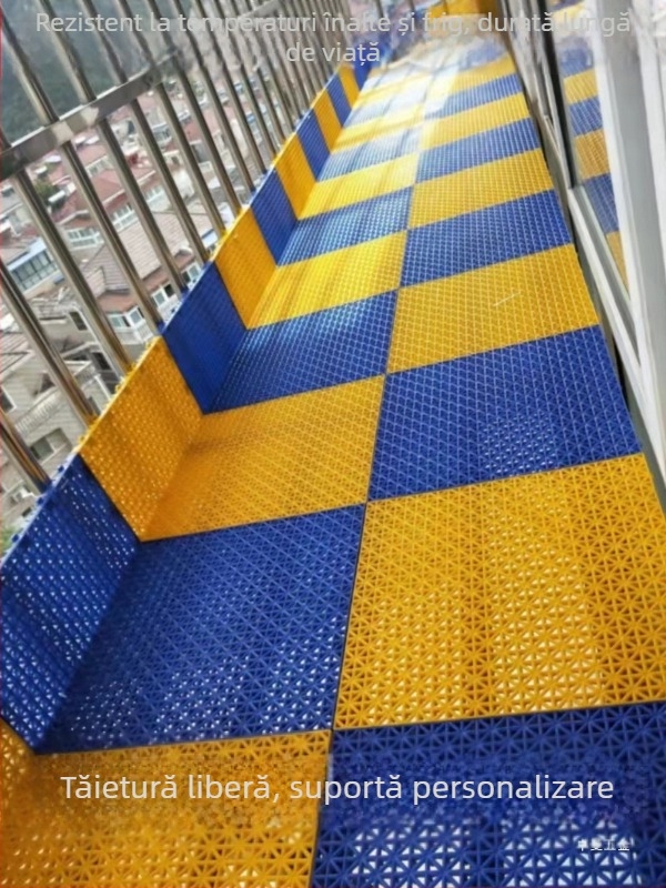 Pătură antifurt pentru fereastră cu plasă de balcon — protecție pentru pragul ferestrei, plasă pentru plante, separator din plastic