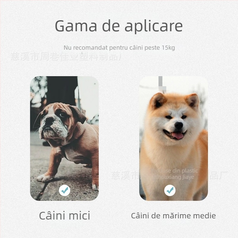 Lesă de câine retractabilă, material PP, origine Zhejiang, ambalare 44 bucăți