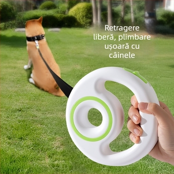 Sour Bear Lesă automată retractabilă pentru câini – pentru câini mici și de talie medie, ABS, origine Jiangsu