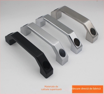 Mâner pentru ușă de dulap din aliaj de aluminiu, model LS301, design metal îngroșat, finisaj vopsire la cuptor, stil modern minimalist