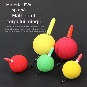 Plută verticală EVA – minge electrică de plută pentru pescuit