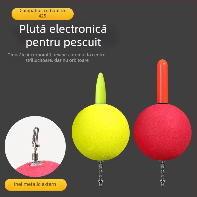 Plută verticală EVA – minge electrică de plută pentru pescuit