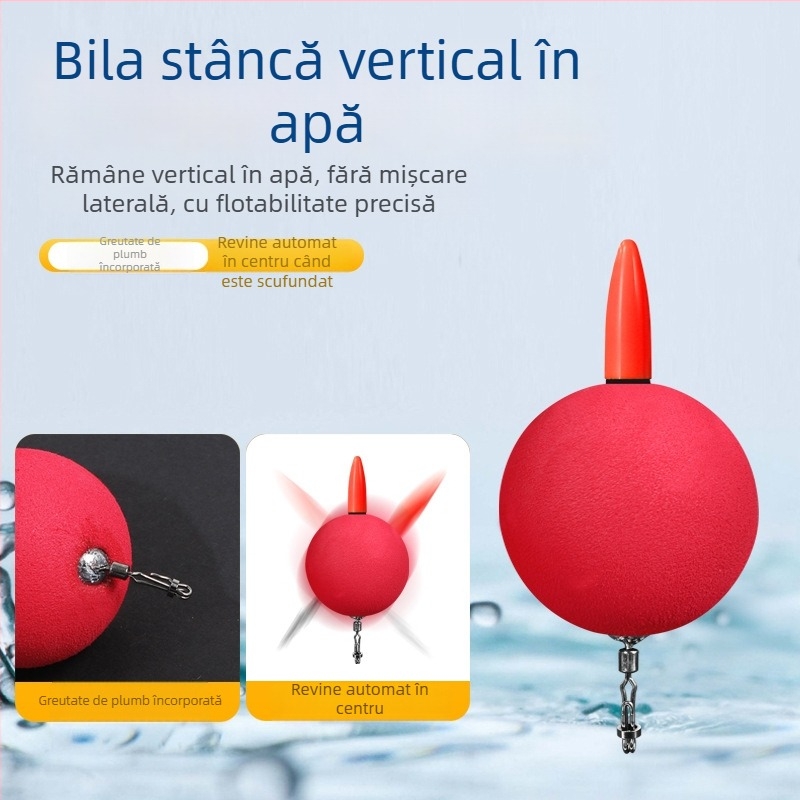 Plută verticală EVA – minge electrică de plută pentru pescuit