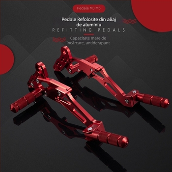 Suport pedală Monkey pentru M3/M5/M6 – aliaj de aluminiu, Mingyang Zhengmo