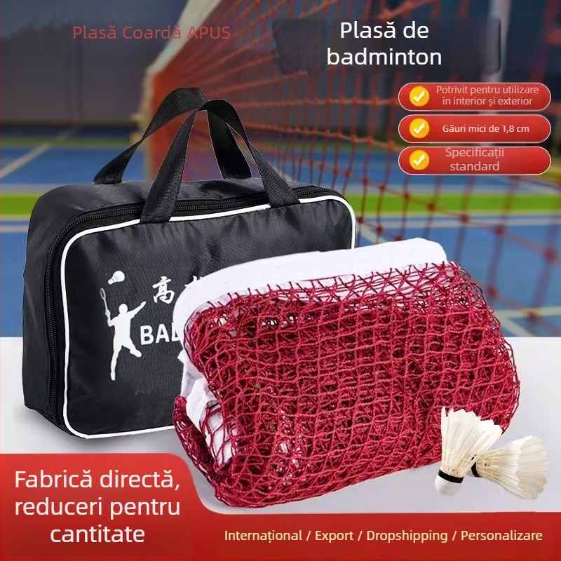 Plasă de badminton Apus - Nylon/Poliester, pentru tenis de masă și badminton