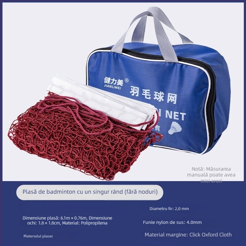 Plasă de badminton Apus - Nylon/Poliester, pentru tenis de masă și badminton