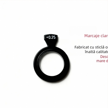 Lentilă de probă pentru ochelari cu rama rotundă, marca YARUI, primăvara 2025