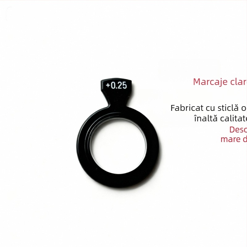Lentilă de probă pentru ochelari cu rama rotundă, marca YARUI, primăvara 2025