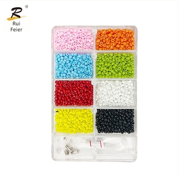 Kit de antrenament pentru înnodarea mărgelelor pentru copii – mărgele din plastic, OA038 model, stil obișnuit