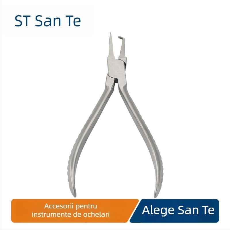 Clește pentru balamale de ochelari, model 3T-AB55, ST, din oțel inoxidabil