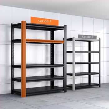 Raft metalic de bucătărie, etajat, 3–7 niveluri, stil modern minimalist, marcă Sanwei, model Kitchen shelves
