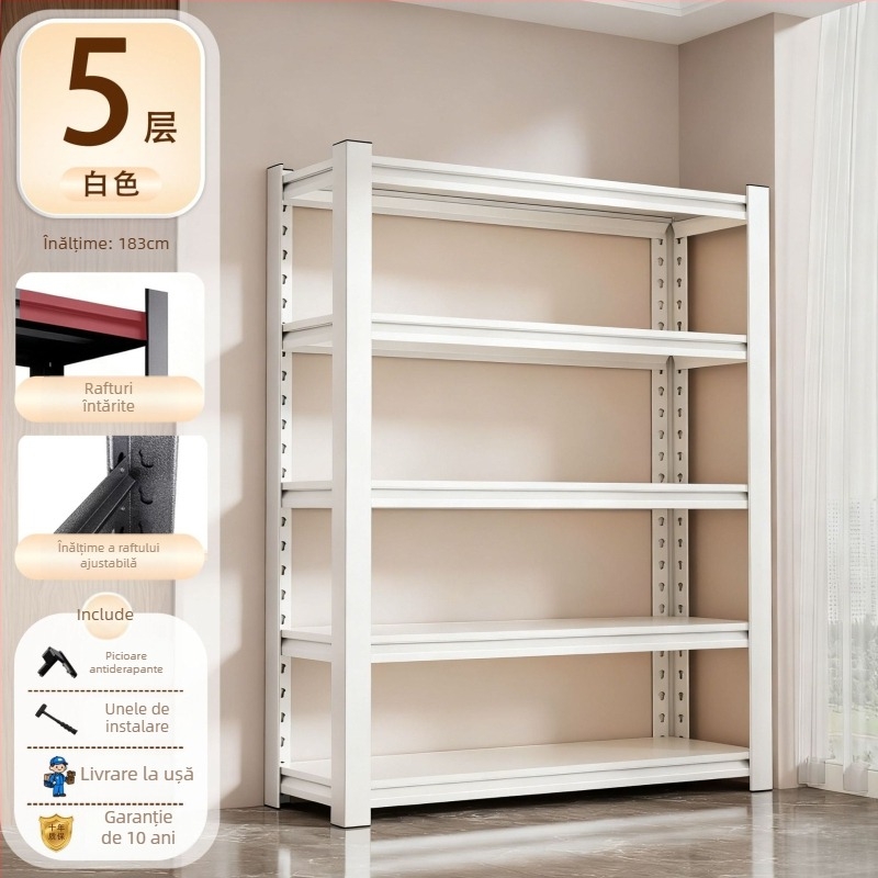 Raft metalic de bucătărie, etajat, 3–7 niveluri, stil modern minimalist, marcă Sanwei, model Kitchen shelves