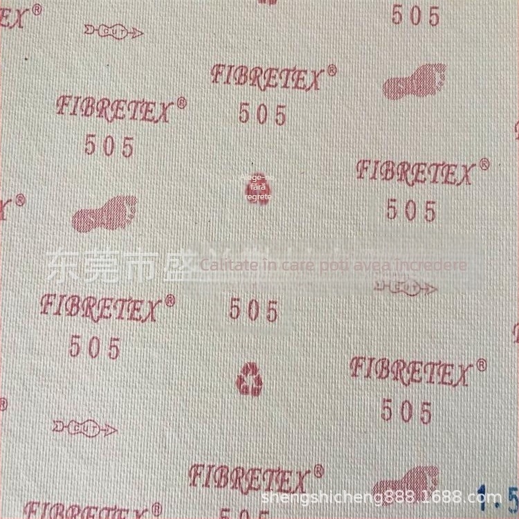 Plăcuță de talpă intermediară pentru material de încălțăminte impermeabil, model 505, stil FIBRETEX505, material: hârtie și pulpă de lemn, potrivită pentru pantofi sport, piele, ghete, sandale, casual și de lucru
