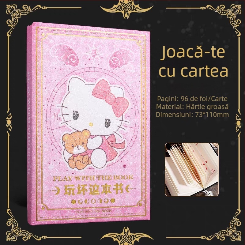 Caiet cu tema Cele 12 zodii, legare cu adeziv, hârtie offset dublă, 80 gsm, 100–200 pagini, stil creativ