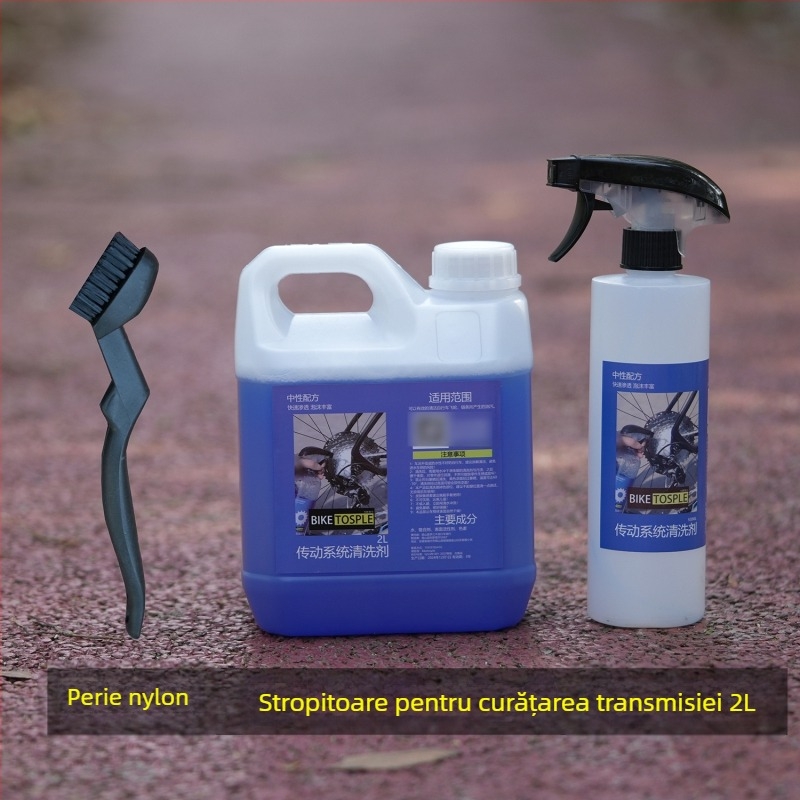 Curățător cu spumă pentru lanțul de bicicletă și flywheel — curățător neutru pentru sistemul de transmisie, construcție din metal, îndepărtarea ruginii