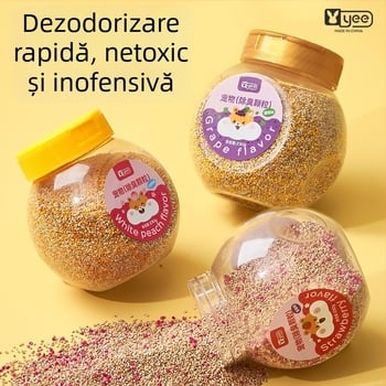 Granule deodorante pentru cușca hamsterului - yee, formulă delicată, deodorizarea mediului, 1 cutie