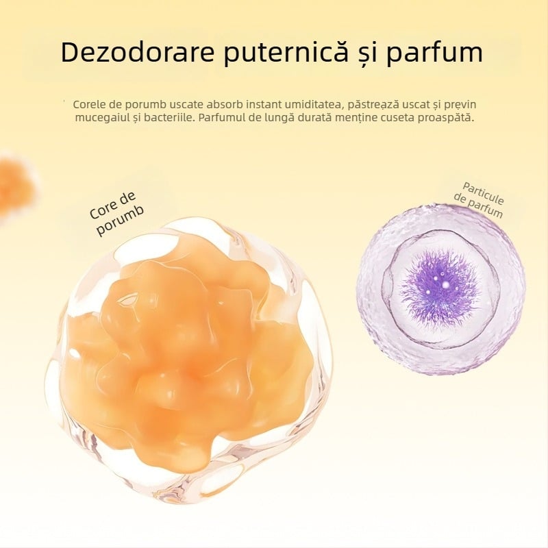 Granule deodorante pentru cușca hamsterului - yee, formulă delicată, deodorizarea mediului, 1 cutie