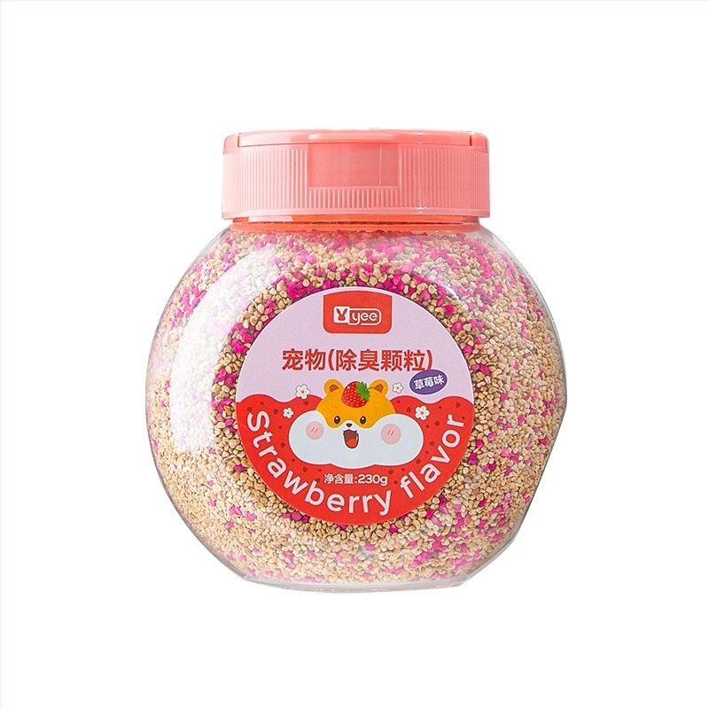 Granule deodorante pentru cușca hamsterului - yee, formulă delicată, deodorizarea mediului, 1 cutie