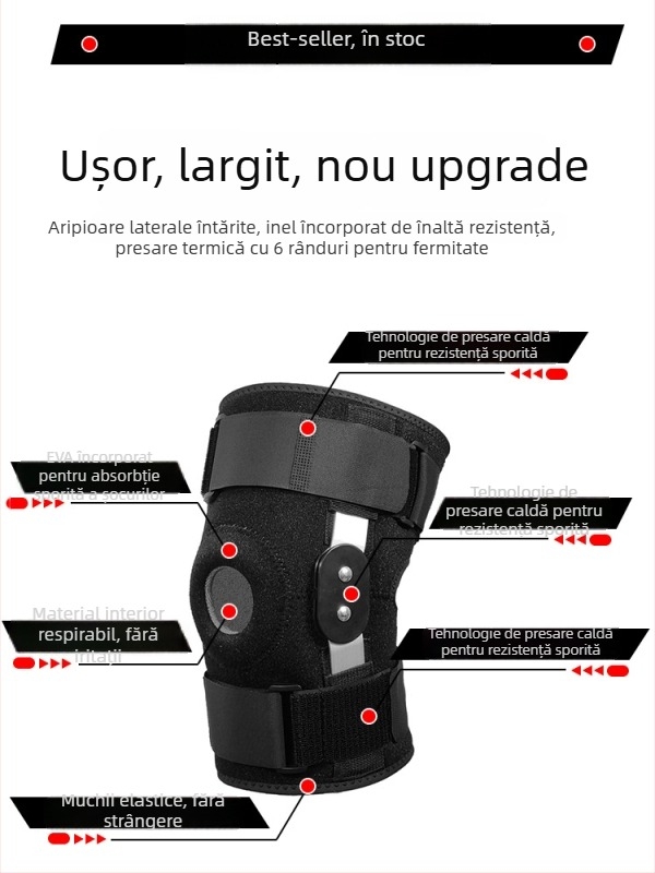 Genunchiere pentru baschet – material SBR, protecție pentru genunchi, 250–300 g